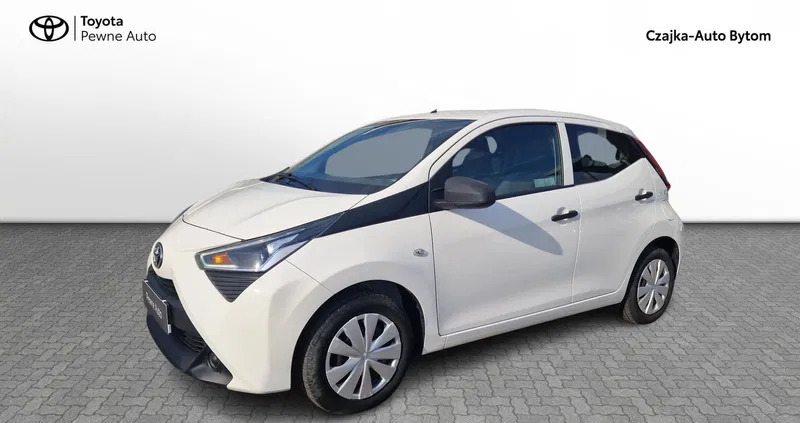 toyota śląskie Toyota Aygo cena 35900 przebieg: 103868, rok produkcji 2018 z Nowa Dęba